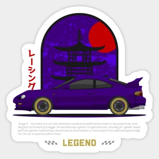 Tuner Purple MK6 Celica Superior JDM Sticker